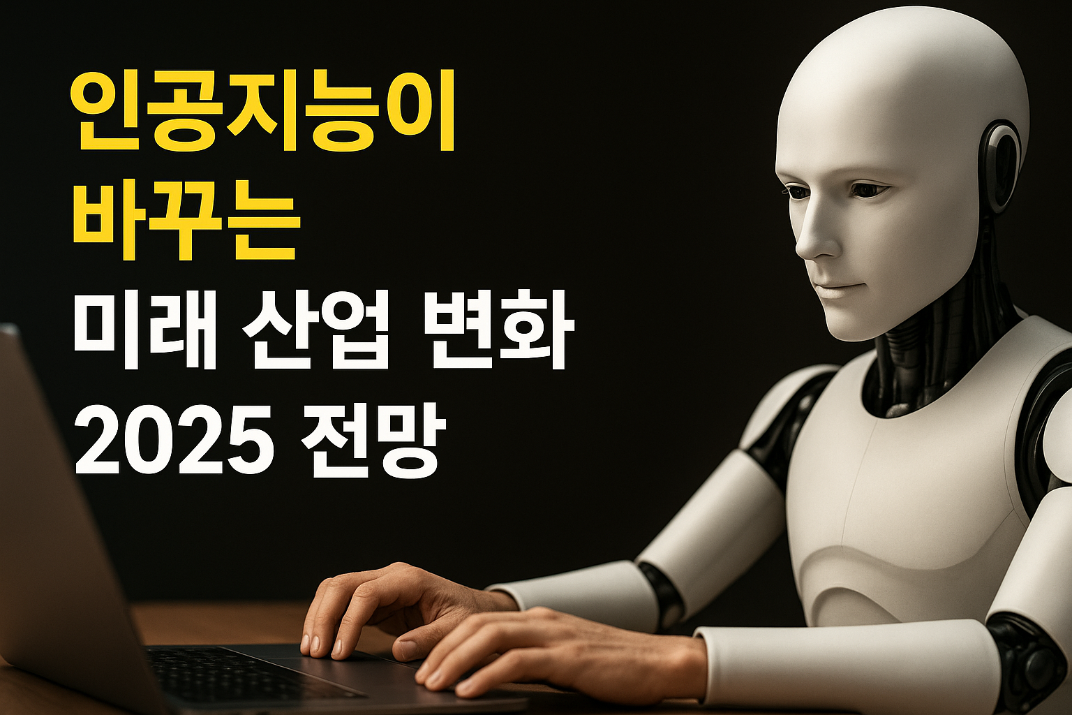 📌 인공지능이 바꾸는 미래 산업 변화 2025 전망 (AI는 더 이상 기술이 아니라 ‘기준’이 된다)