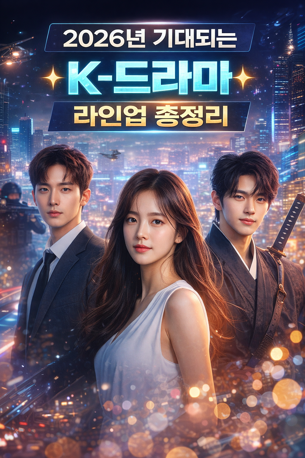 2026년 기대되는 K-드라마 라인업 총정리 (글로벌 시장을 사로잡을 차기 K-콘텐츠 흐름 분석)