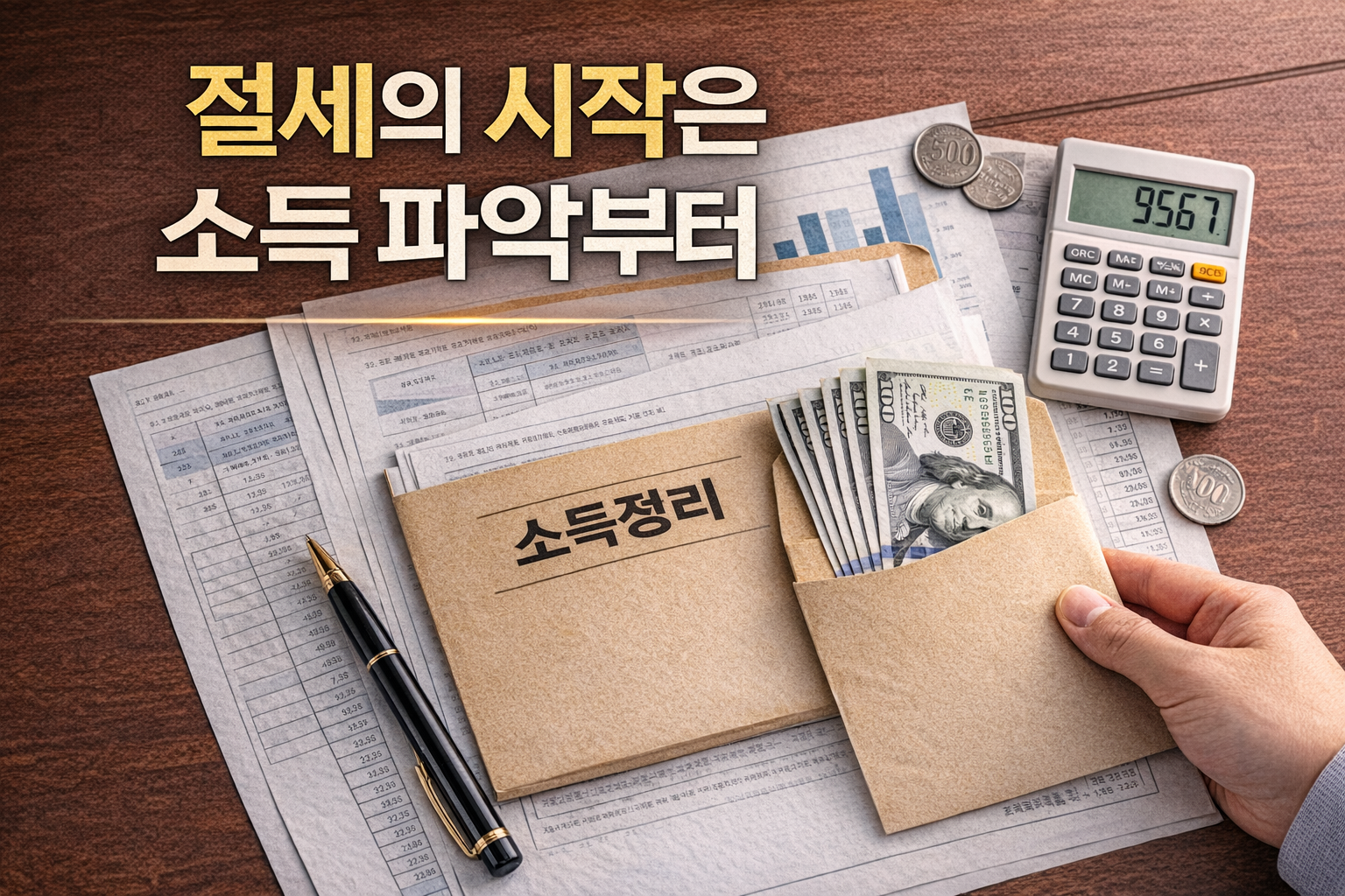 절세의 시작은 소득 파악부터 해야 하는 이유 (세금은 줄이려 하기 전에 먼저 ‘보여야’ 합니다)