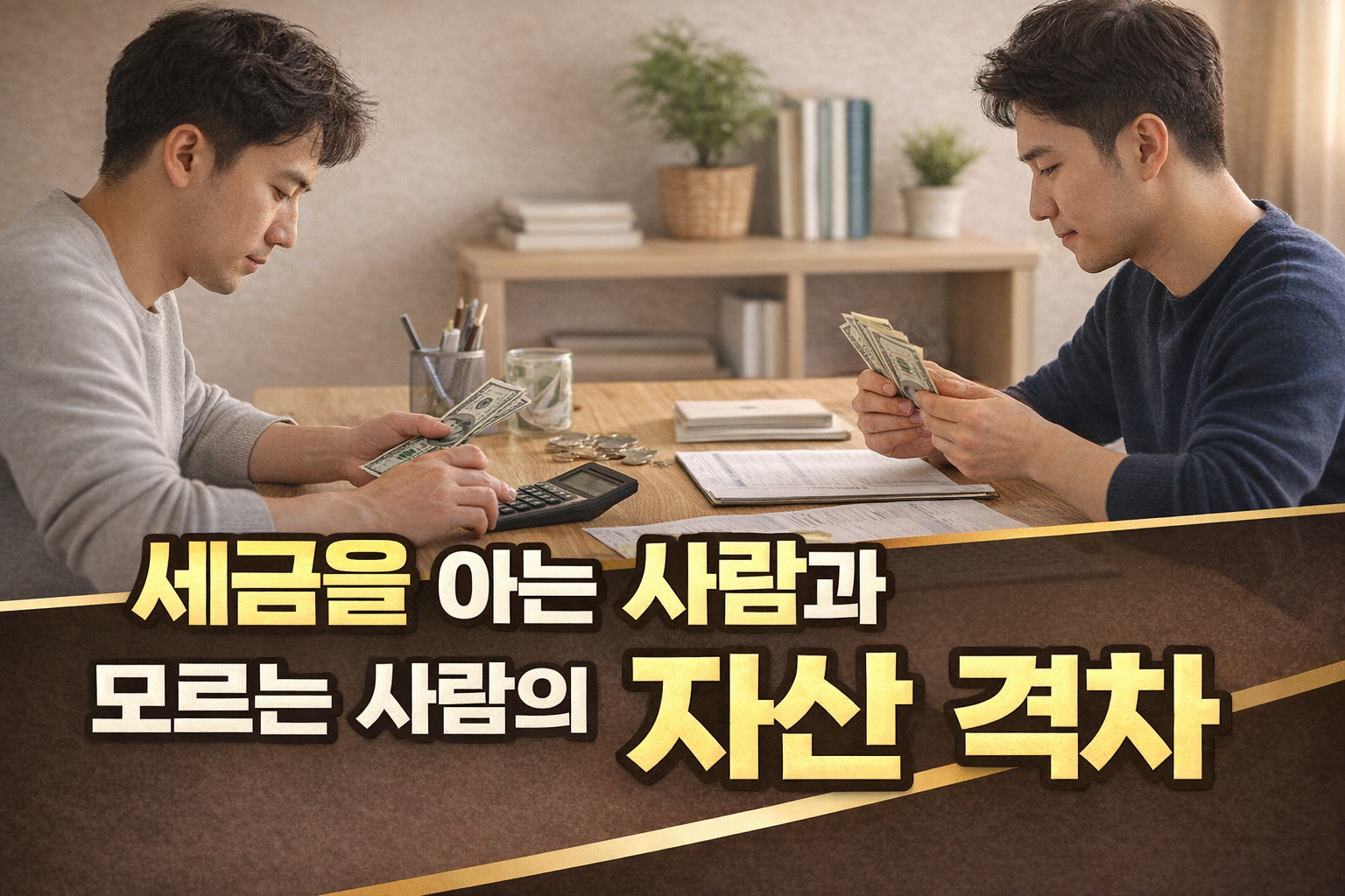 세금을 아는 사람과 모르는 사람의 자산 격차 (같은 소득, 다른 결과를 만드는 결정적 차이)