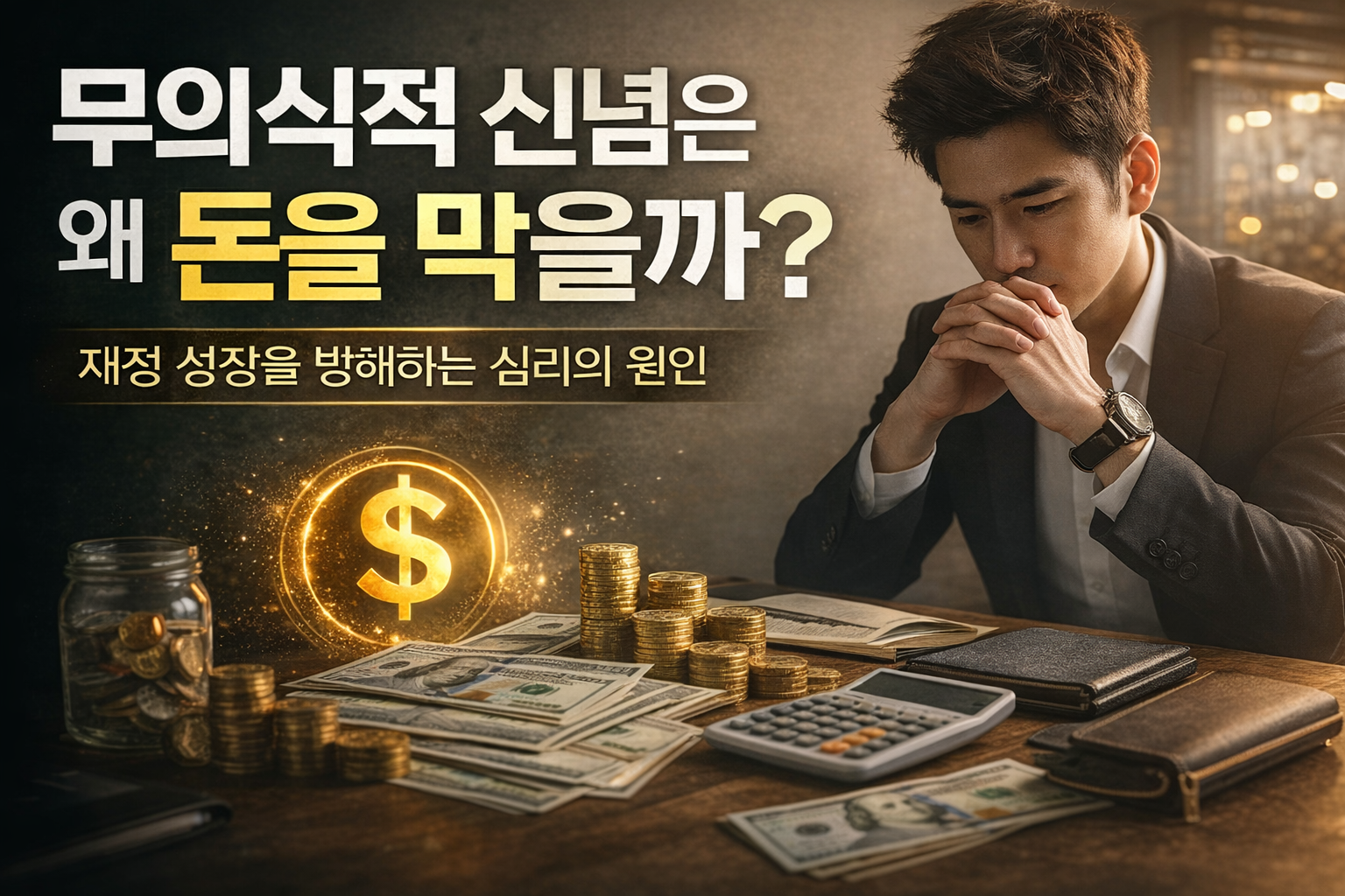무의식적 신념은 왜 돈을 막을까? (재정 성장을 방해하는 심리의 원인)