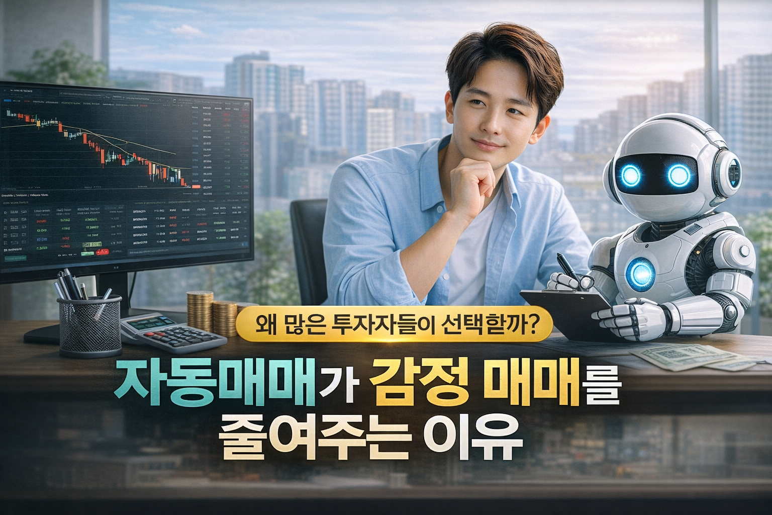 자동매매가 감정 매매를 줄여주는 이유 (왜 많은 투자자들이 시스템 트레이딩을 선택하는가)