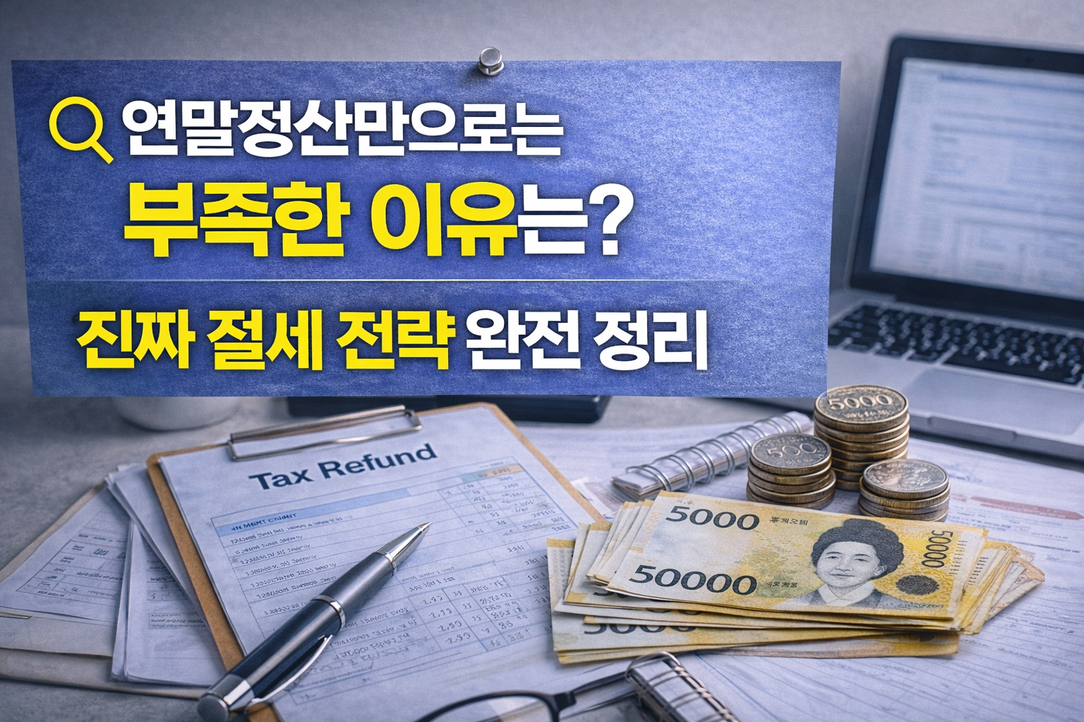 연말정산만으로는 부족한 이유는? 진짜 절세 전략 완전 정리  (세금을 줄이는 사람들은 왜 연말정산에서 멈추지 않을까)