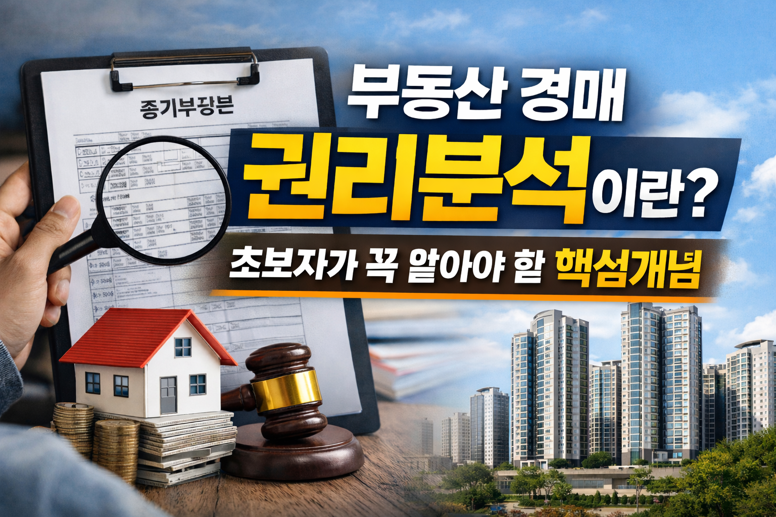 부동산 권리분석이란 무엇인가요? (초보자가 꼭 알아야 할 핵심 개념)