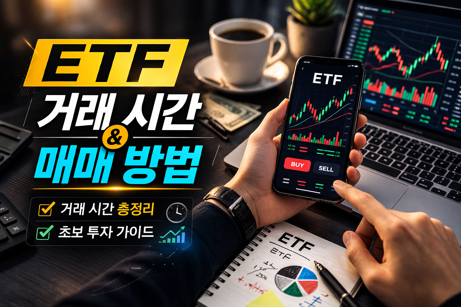 ETF 거래 시간과 매매 방법 완전 정리 (초보 투자자가 반드시 알아야 할 핵심 가이드)