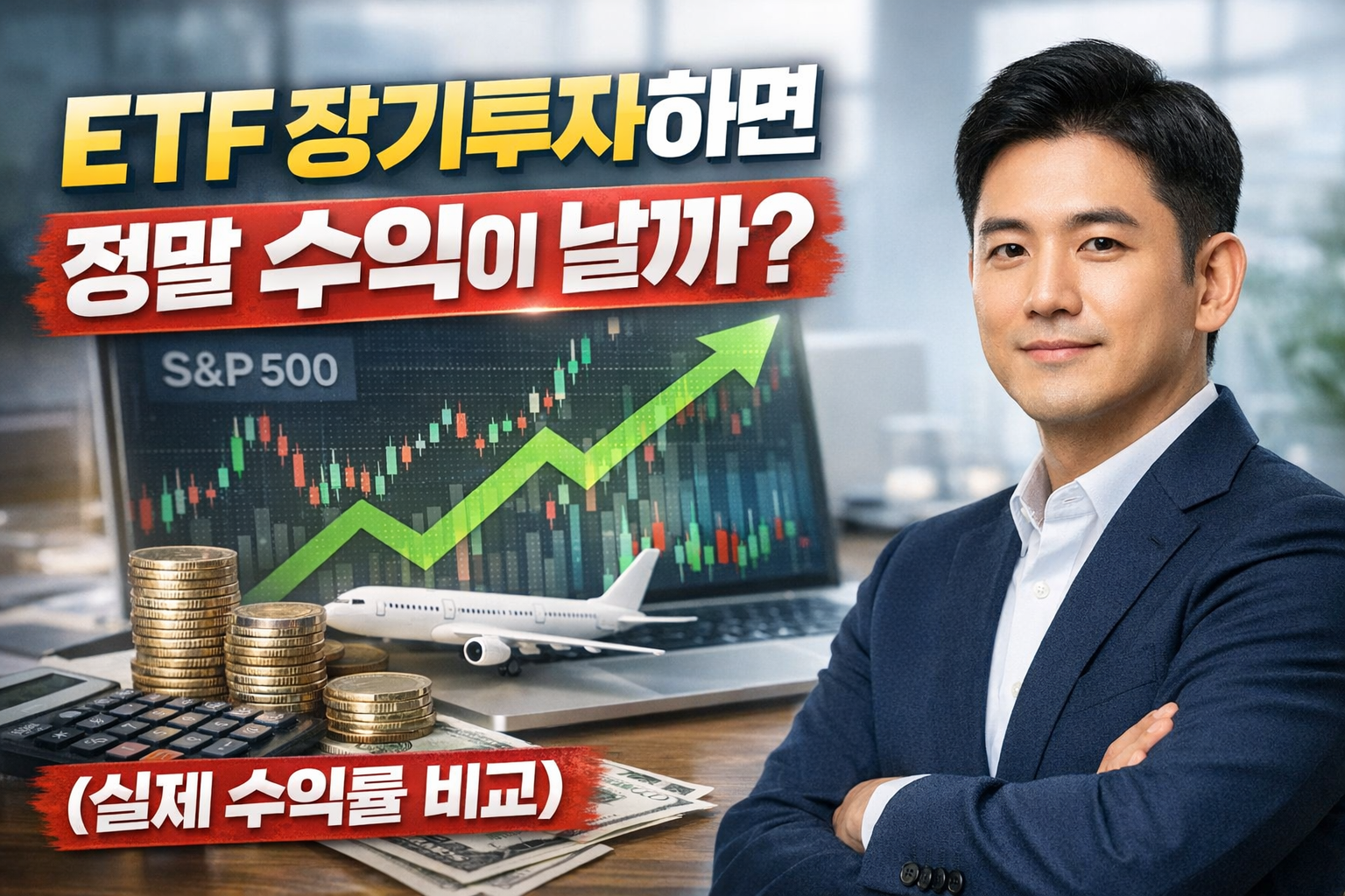 ETF 장기투자하면 정말 수익이 날까? (실제 수익률 비교)