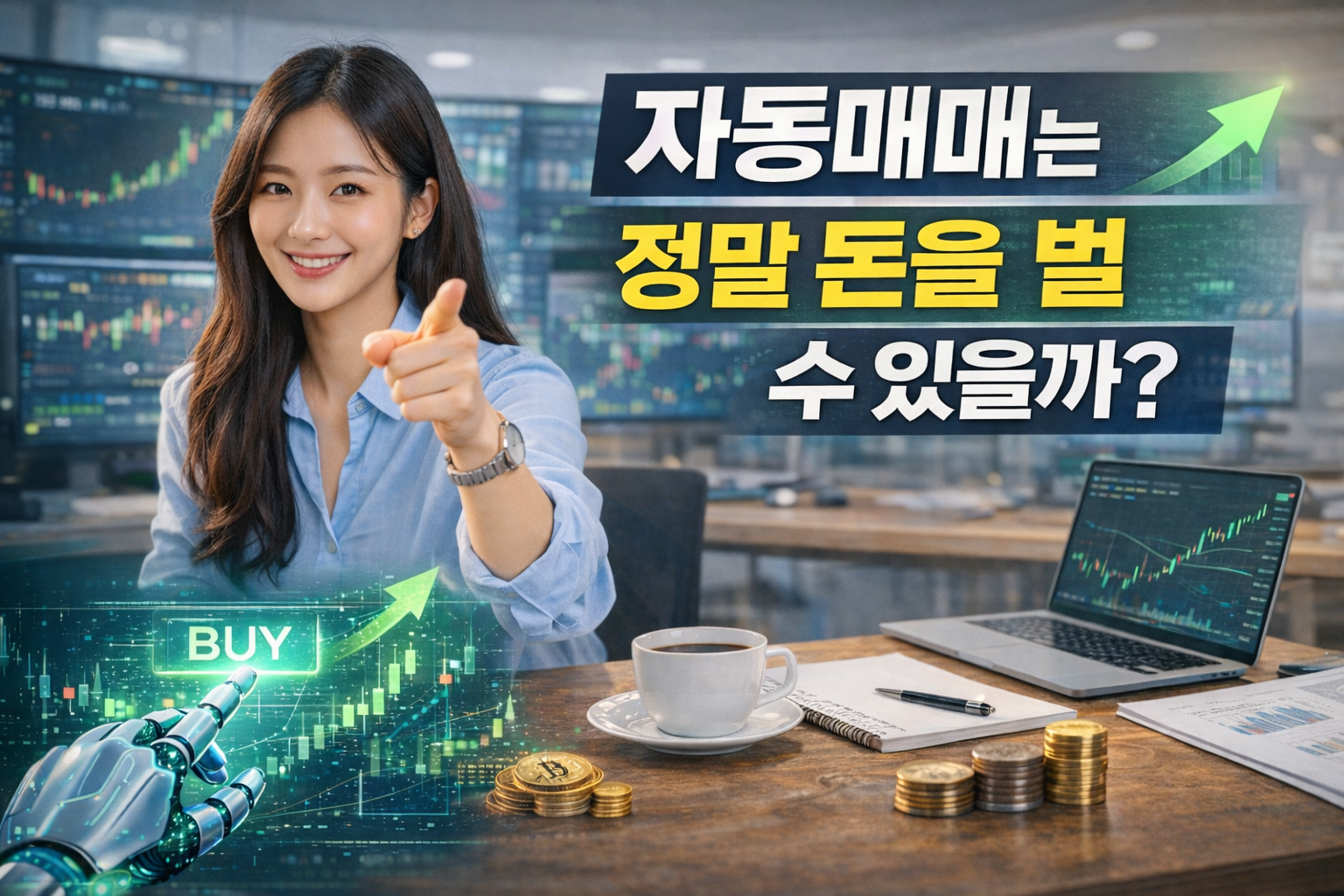 자동매매 돈 벌 수 있을까? (알고리즘 트레이딩 현실과 수익 구조)