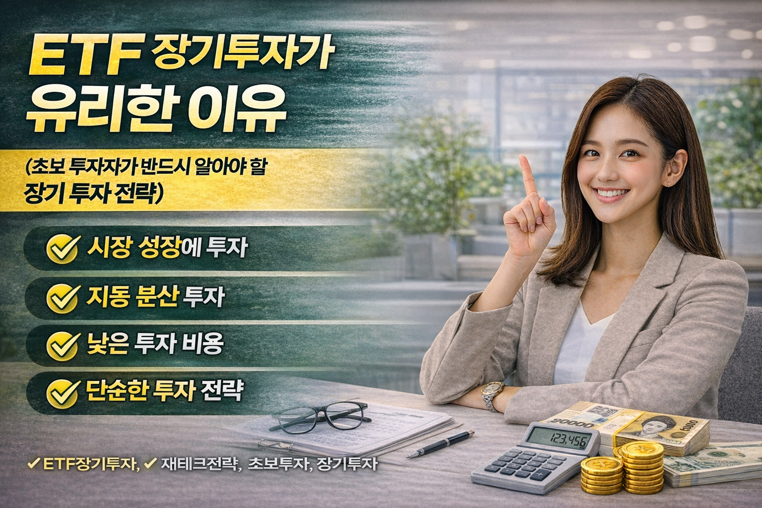ETF 장기투자가 유리한 이유 (초보 투자자가 반드시 알아야 할 장기 투자 전략)