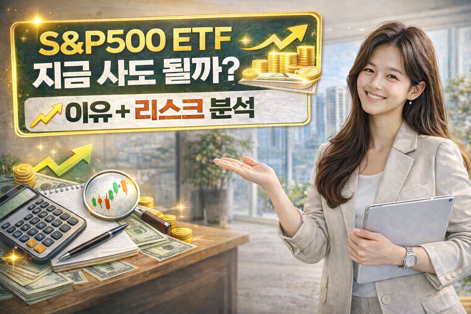 S&P500 ETF 지금 사도 되는 이유와 리스크 분석 (2026 최신 투자 전략)