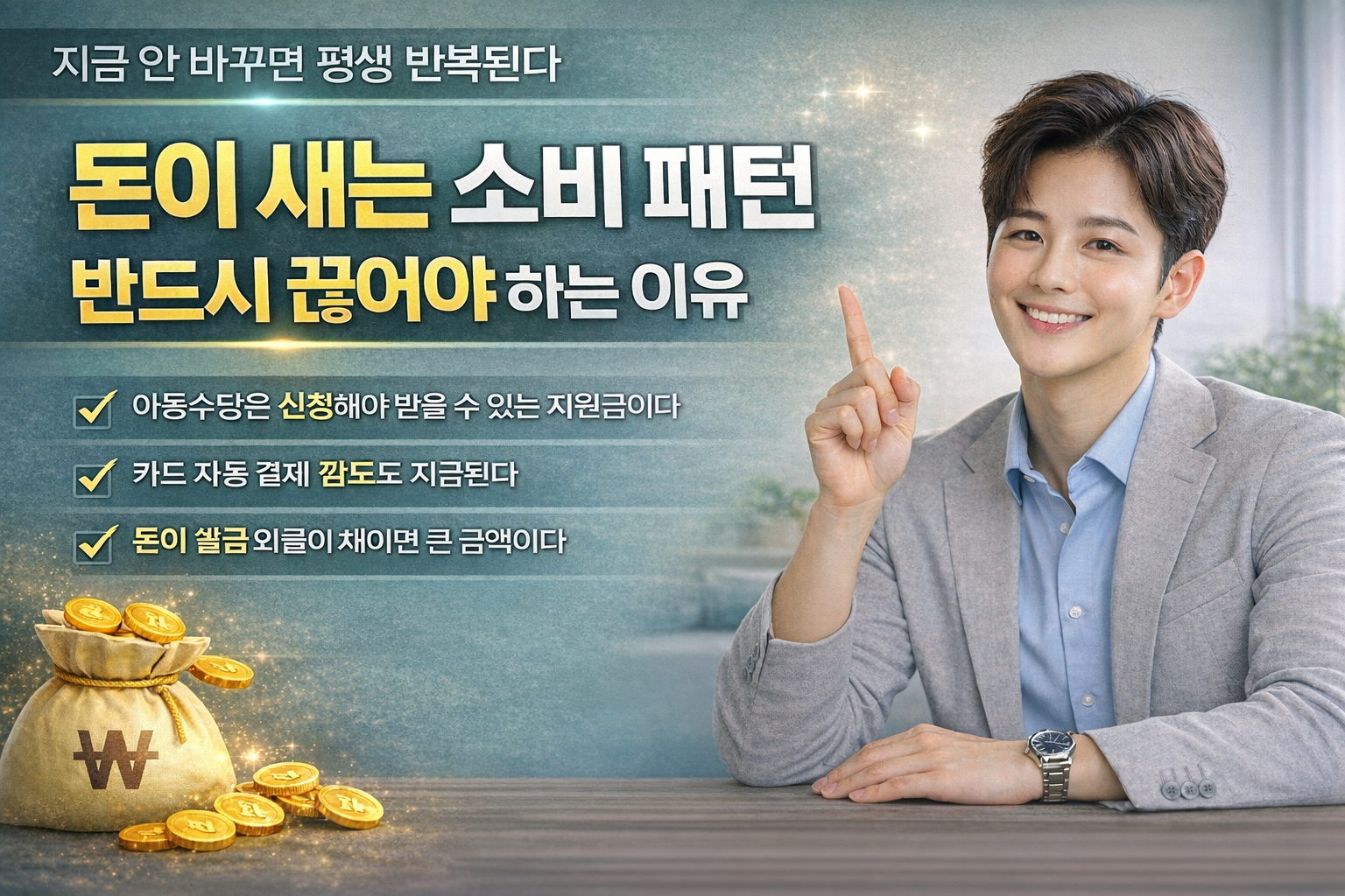 돈이 새는 소비 패턴 반드시 끊어야 하는 이유 (지금 안 바꾸면 평생 반복된다)