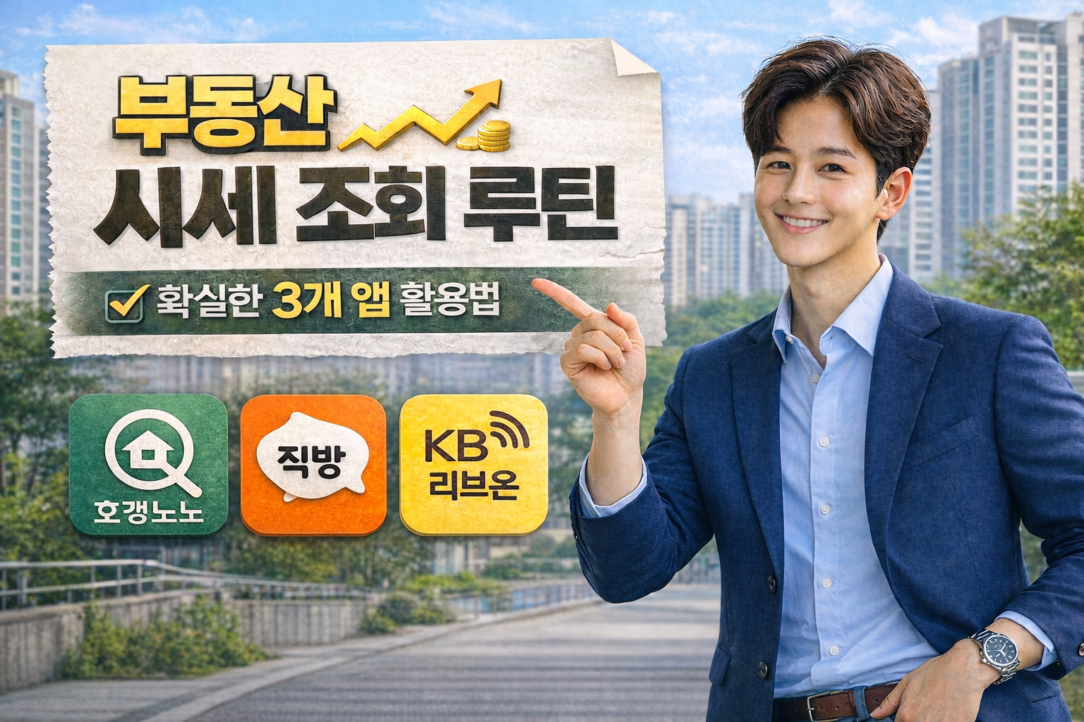 부동산 시세 조회 루틴 (호갱노노·직방·KB리브온 활용법) 2026 최신 전략