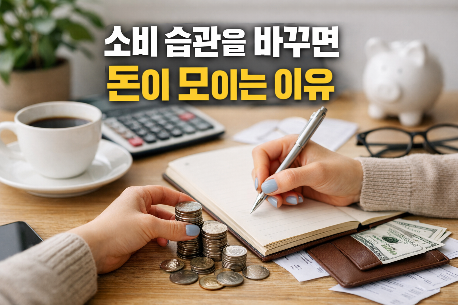 소비 습관을 바꾸면 돈이 모이는 이유