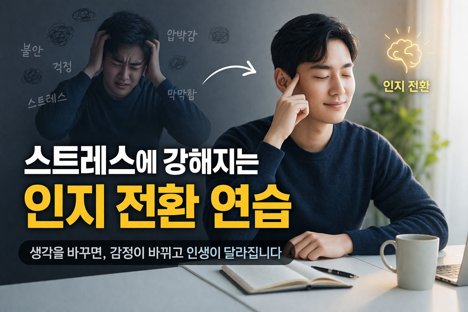 스트레스에 강해지는 인지 전환 연습
