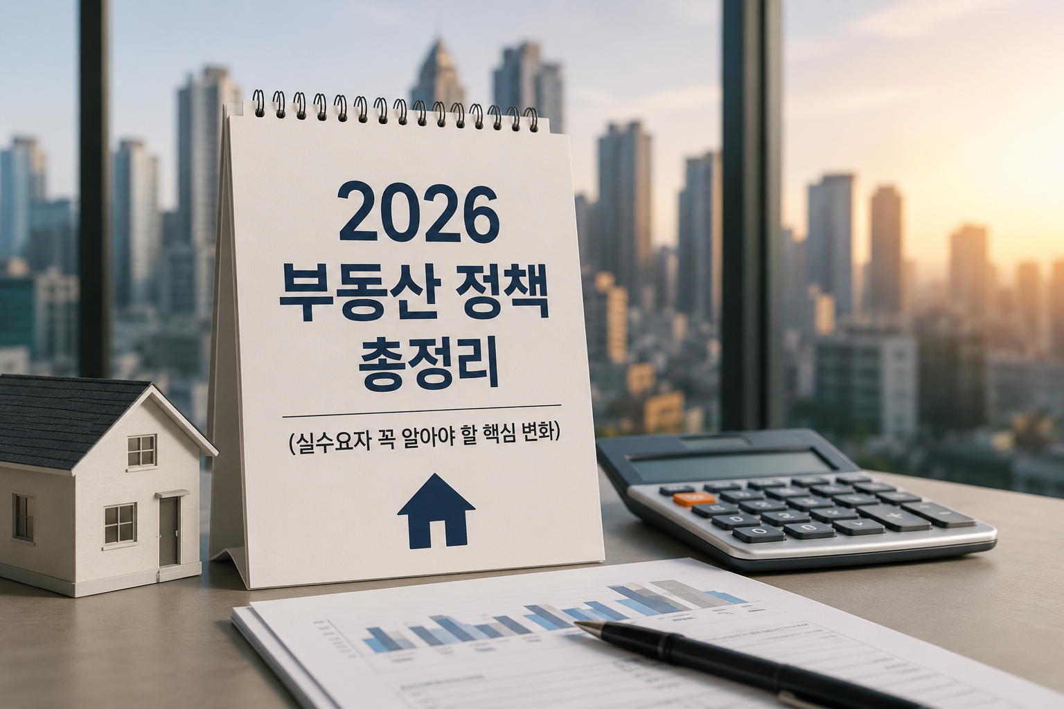 2026 부동산 정책 총정리 (실수요자 꼭 알아야 할 핵심 변화)