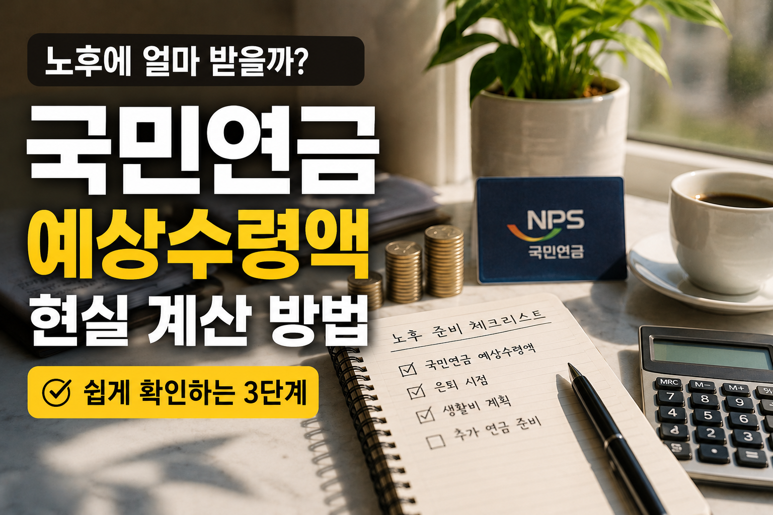 국민연금 예상수령액 현실적으로 계산하는 방법 (노후에 얼마 받을까?)