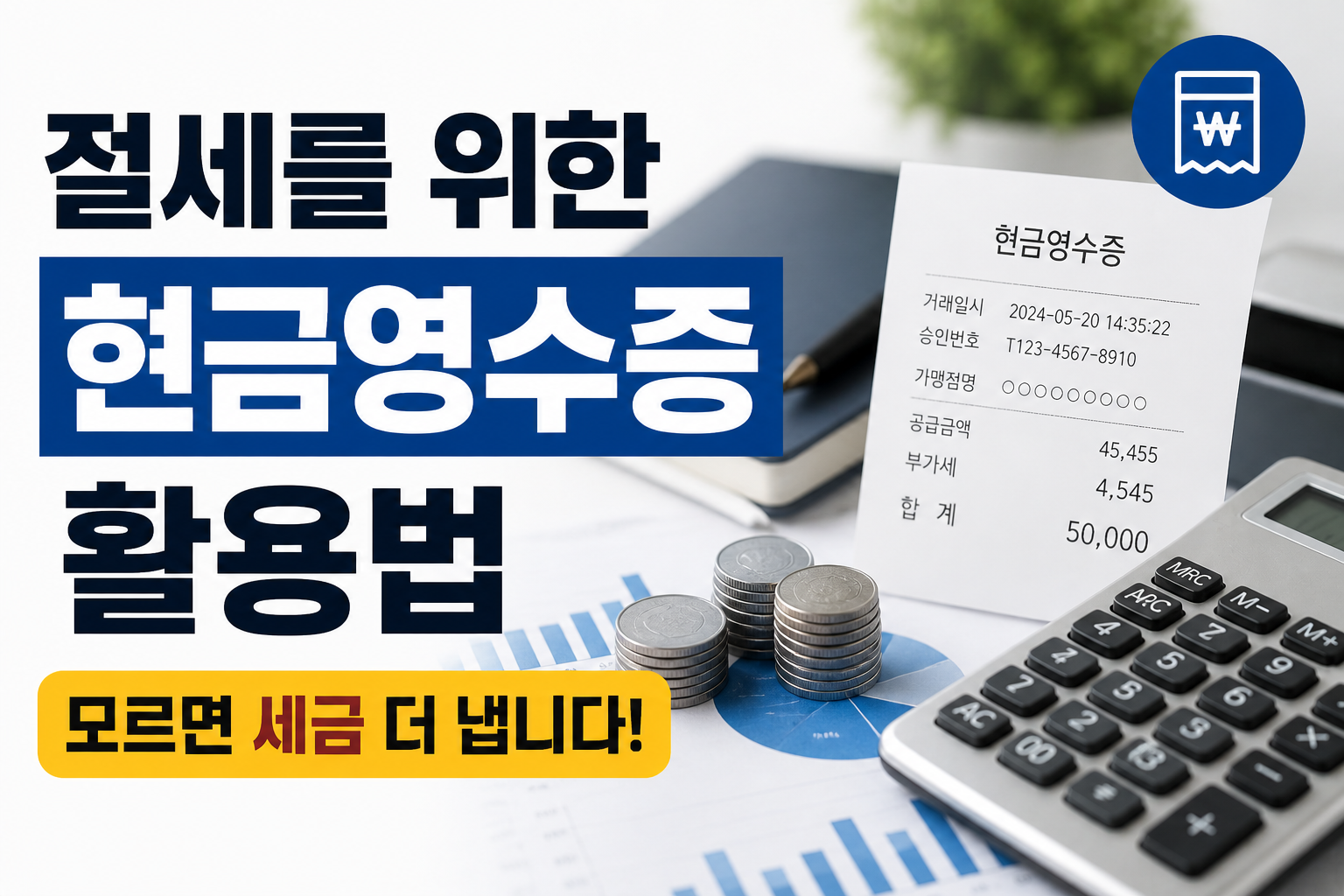 절세를 위한 현금영수증 활용법 (모르면 세금 더 냅니다)