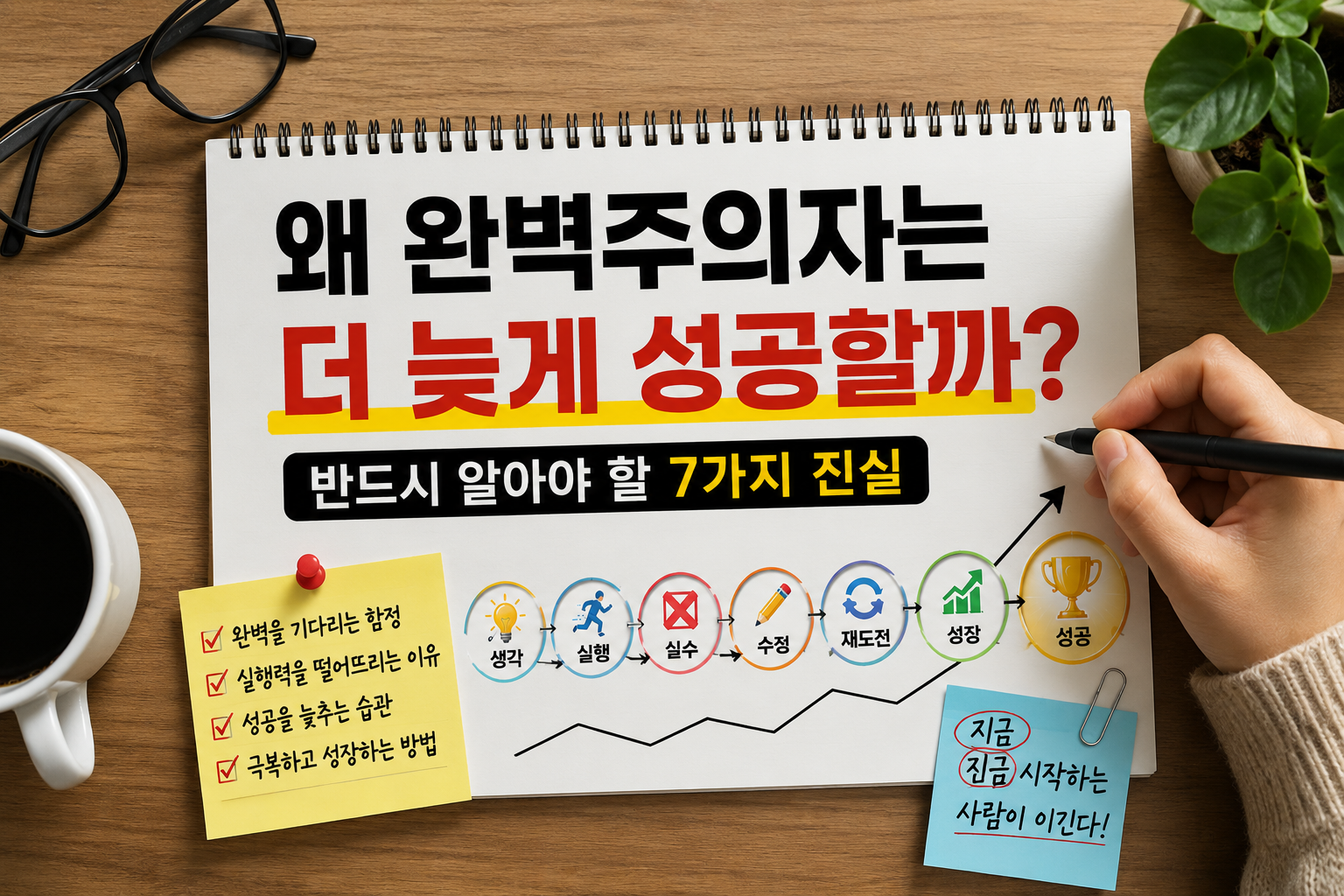 왜 완벽주의자는 더 늦게 성공할까? (반드시 알아야 할 7가지 진실)